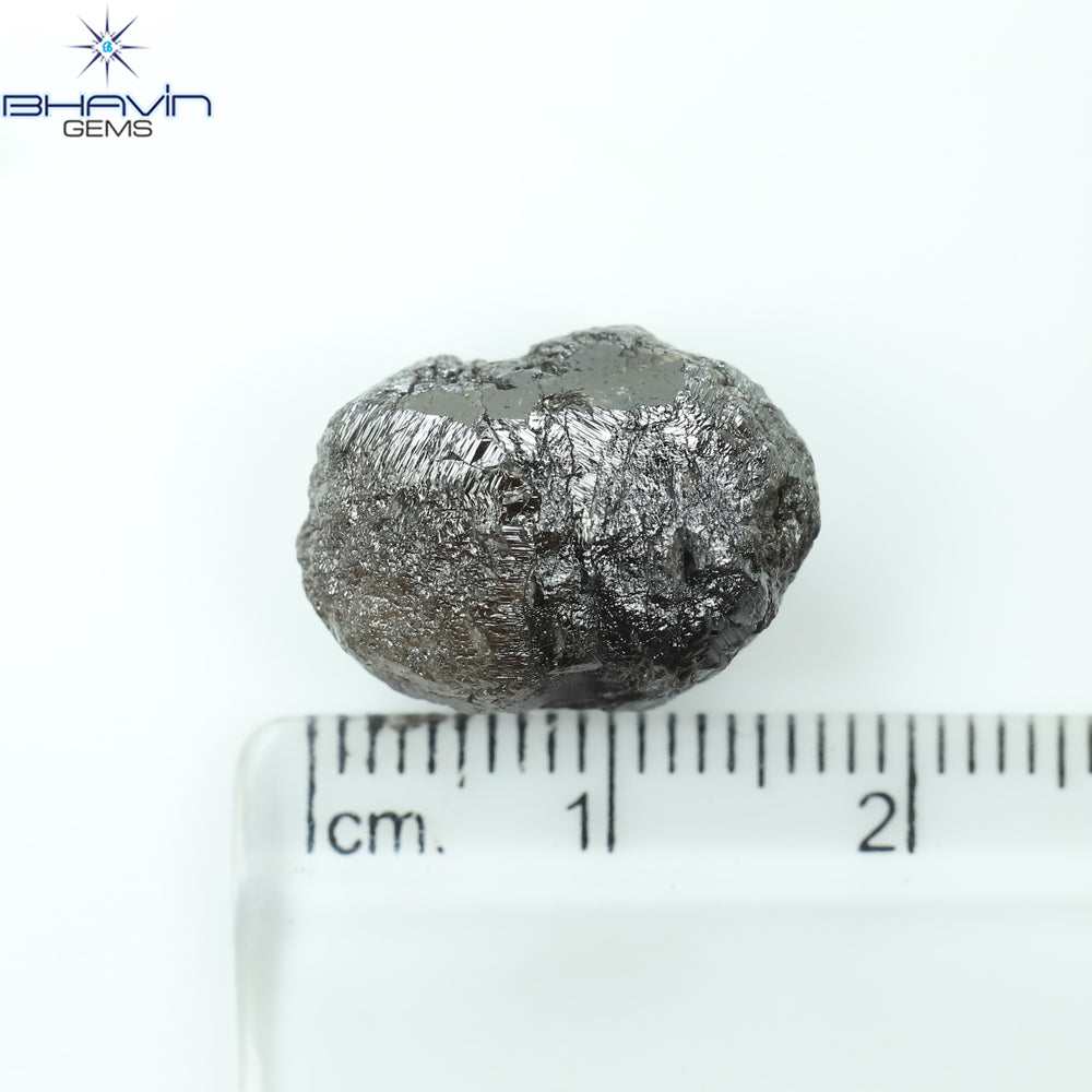 22.79 CT Rough Shape Natural Loose Diamond Brown Color I3 Clarity (17.35 MM)