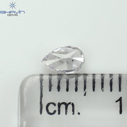 GIA Certified 0.25 CT Pear Diamond Pink Color Natural Loose Diamond (5.03 MM)