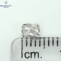 GIA Certified 0.41 CT Radiant Shape Natural Diamond Pink Color SI2 Clarity (4.10 MM)