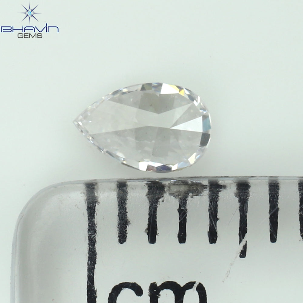 0.17 CT Pear Shape Natural Diamond Pink Color VS1 Clarity (4.57 MM)