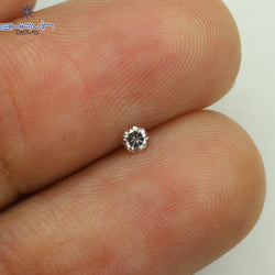 0.04 CT Round Shape Natural Diamond Pink Color SI2 Clarity (2.22 MM)