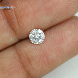 0.41 CT Round Shape Natural Loose Diamond White Color SI2 Clarity (4.80 MM)