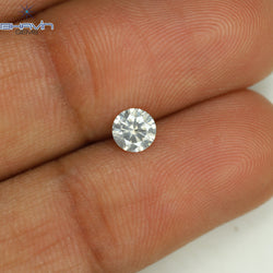 0.30 CT Round Shape Natural Loose Diamond White Color SI1 Clarity (4.34 MM)