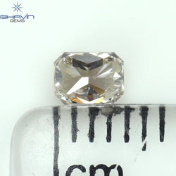 0.25 CT Radiant Shape Natural Diamond Pink Color SI2 Clarity (4.00 MM)