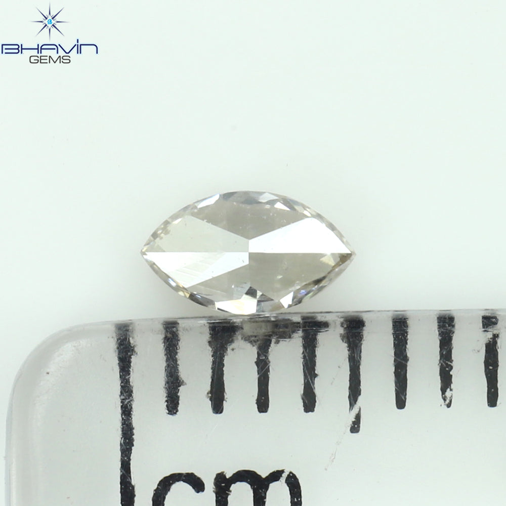 0.16 CT Marquise Shape Natural Loose Diamond Pink Color VS2 Clarity (4.71 MM)