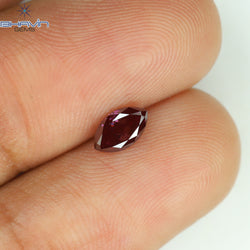 0.33 CT Marquise Shape Natural Diamond Pink Color VS2 Clarity (5.97 MM)