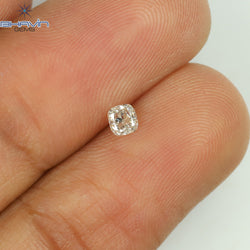 0.12 CT Cushion Shape Natural Diamond Pink Color VS2 Clarity (2.88 MM)