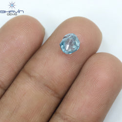 0.49 CT ラフシェイプ ナチュラル ダイヤモンド ピンク色 I3 クラリティ (4.90 MM)