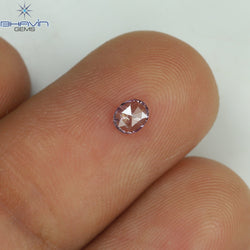 0.11 CT Oval Shape Natural Diamond Pink Color I1 Clarity (3.60 MM)