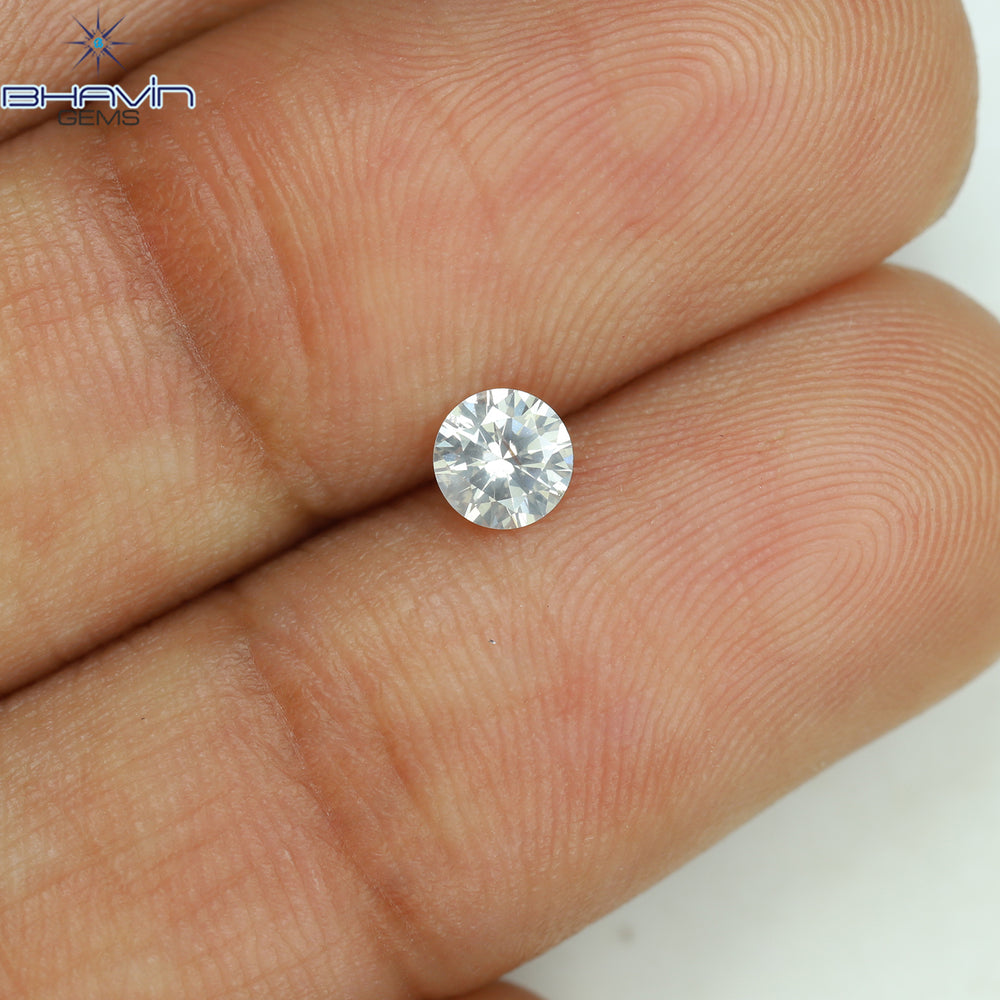 0.21 CT Round Shape Natural Loose Diamond White Color I1 Clarity (3.97 MM)