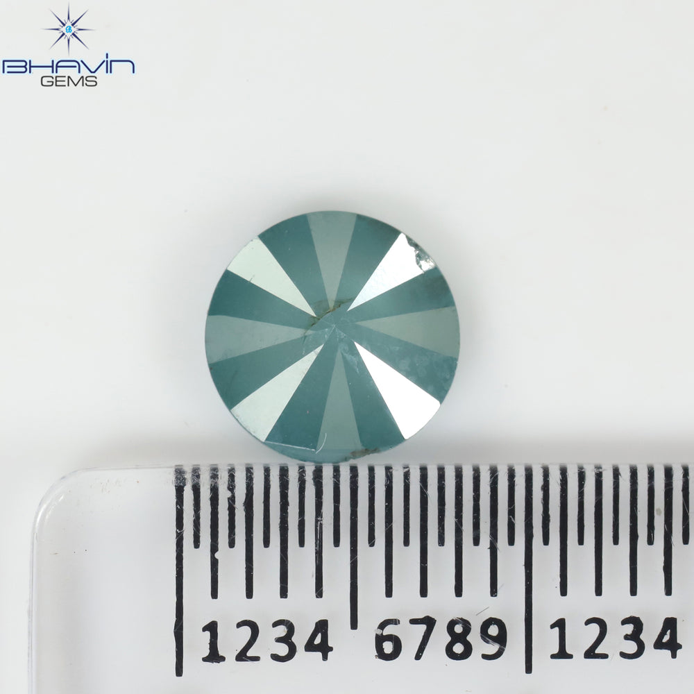 1.20 CT Round Diamond Natural Loose Diamond Blue Color I3 Clarity (4.34 MM)