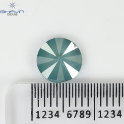 1.20 CT Round Diamond Natural Loose Diamond Blue Color I3 Clarity (4.34 MM)