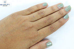 0.04 CT Cushion Shape Natural Diamond Pink Color I1 Clarity (2.05 MM)