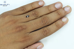 0.46 CT Marquise Shape Natural Loose Diamond Salt And pepper Color I3 Clarity (7.07 MM)