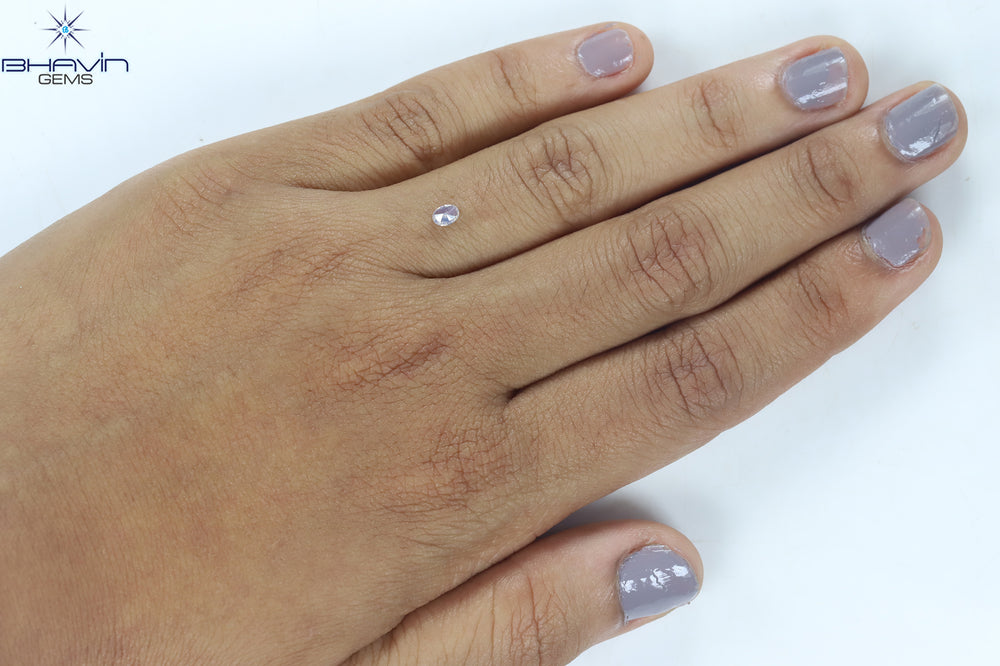 0.19 CT Oval Shape Natural Diamond White Color SI2 Clarity (3.88 MM)