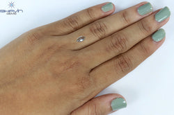 0.58 CT Marquise Shape Natural Loose Diamond Grey Color VS2 Clarity (7.78 MM)