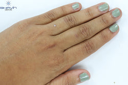 0.04 CT Round Shape Natural Diamond Pink Color SI2 Clarity (2.20 MM)