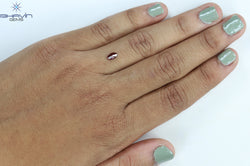 0.33 CT Marquise Shape Natural Diamond Pink Color VS2 Clarity (5.97 MM)