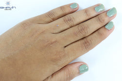 0.04 CT Oval Shape Natural Diamond Pink Color VS2 Clarity (2.34 MM)