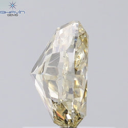 1.01 CT Oval Shape Natural Diamond Yellow Color SI2 Clarity (6.69 MM)
