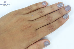 0.05 CT Pear Shape Natural Diamond Pink Color SI2 Clarity (3.20 MM)