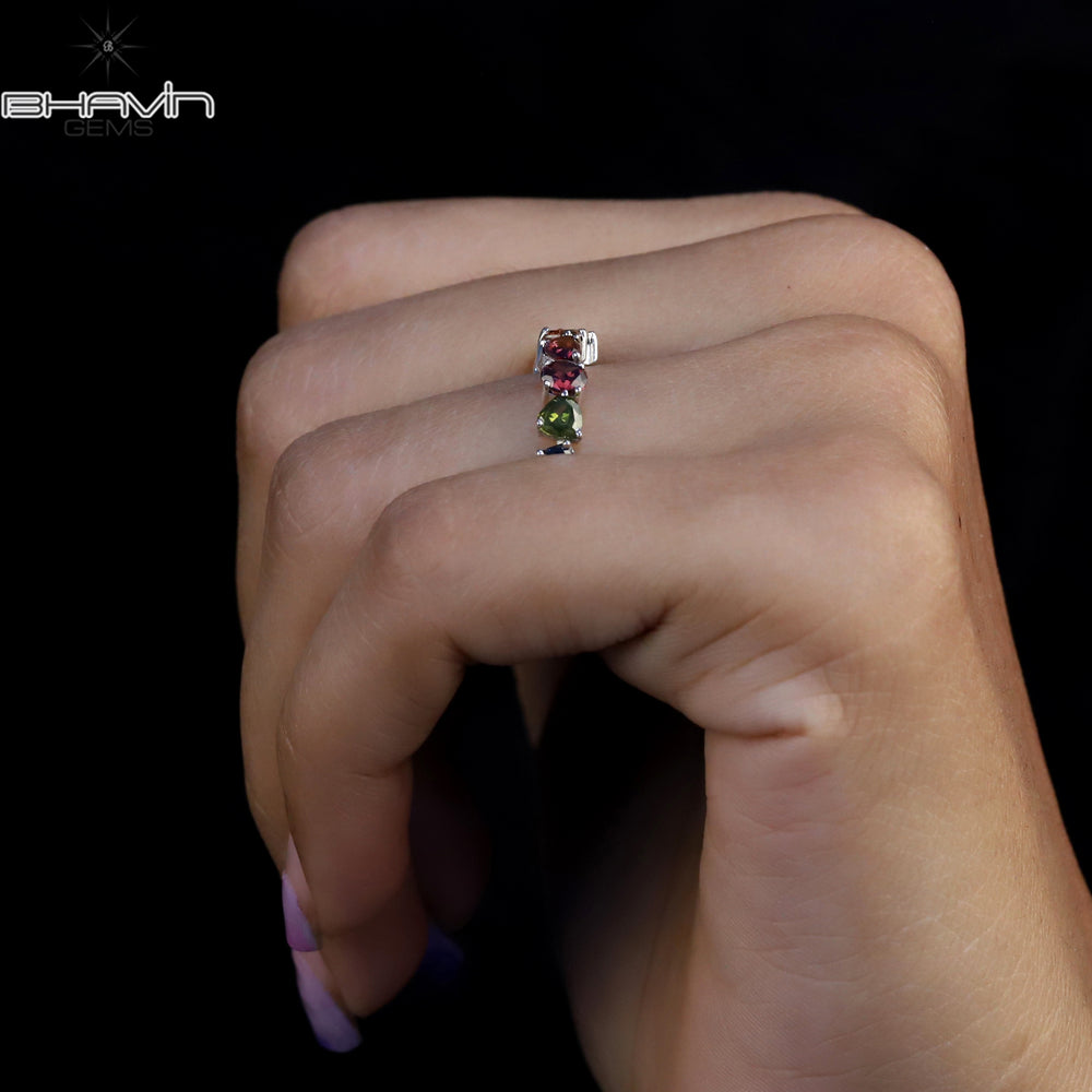 Mix Diamond Natural Diamond Ring Mix Color Gold Ring Engagement Ring