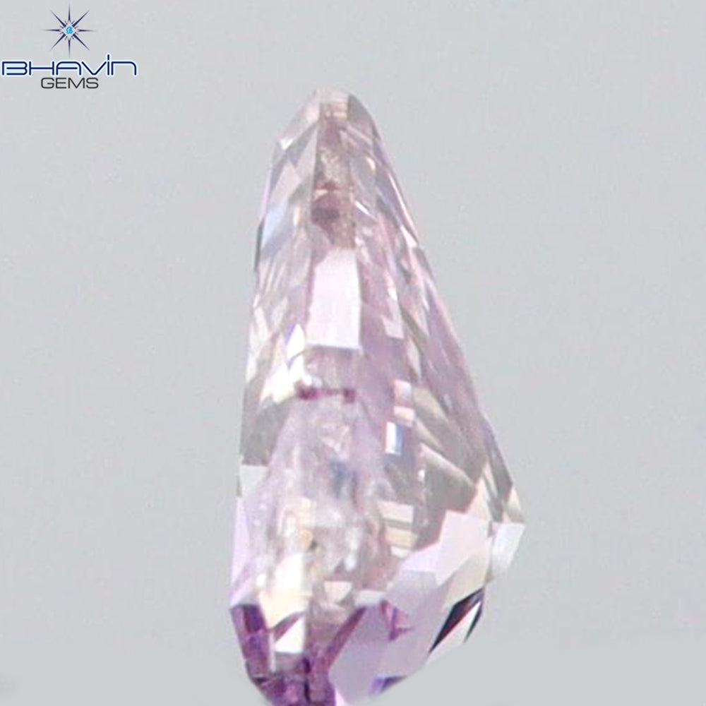 0.05 CT Heart Shape Natural Diamond Pink Color SI1 Clarity (2.61 MM)