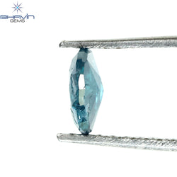 0.44 CT Oval Diamond Natural Diamond Blue Diamond Clarity I3 (5.74 MM)