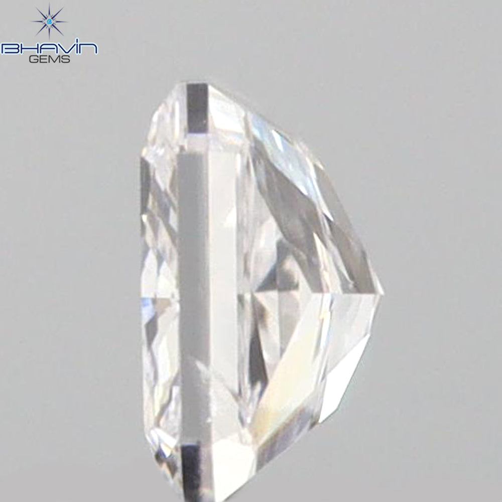0.15 CT Radiant Shape Natural Diamond Pink Color VS2 Clarity (3.20 MM)