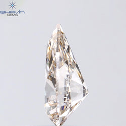 1.07 CT Pear Shape Natural Diamond Brown Color VVS1 Clarity (8.74 MM)