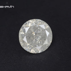 0.60 CT Round Shape Natural Loose Diamond White Color I3 Clarity (5.26 MM)