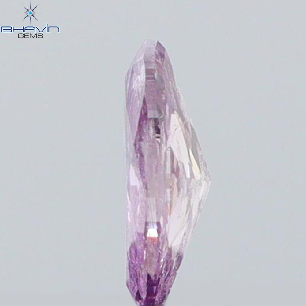 0.06 CT Marquise Shape Natural Loose Diamond Pink Color I2 Clarity (3.97 MM)
