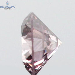 0.04 CT Round Shape Natural Diamond Pink Color SI2 Clarity (2.33 MM)