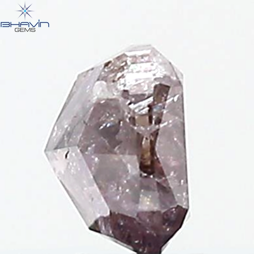 0.53 CT Cushion Shape Natural Diamond Pink Color I3 Clarity (4.58 MM)