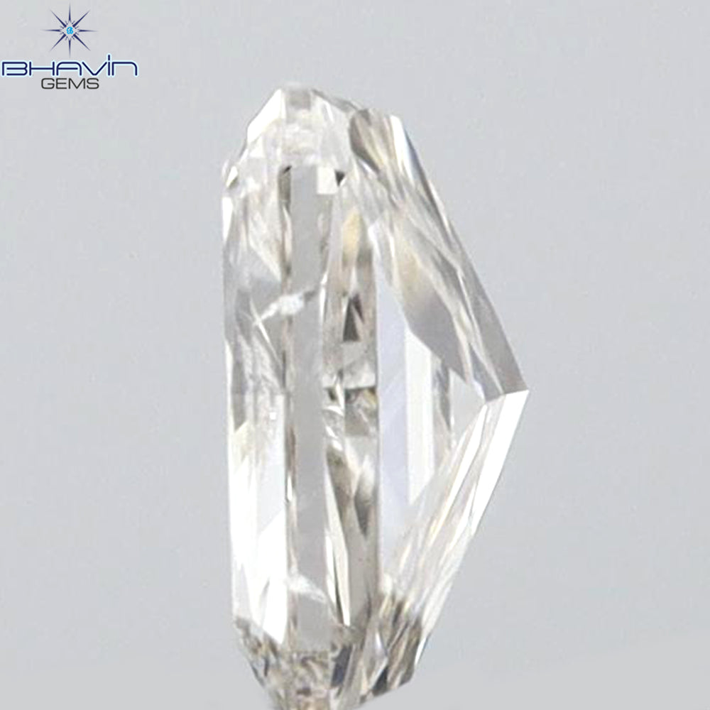 0.16 CT Radiant Shape Natural Diamond Pink Color SI1 Clarity (3.58 MM)