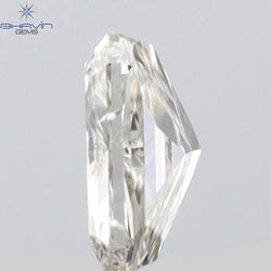 0.16 CT Radiant Shape Natural Diamond Pink Color SI1 Clarity (3.58 MM)