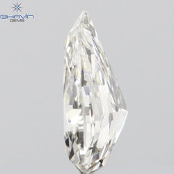 0.10 CT Pear Shape Natural Diamond Pink Color VS1 Clarity (3.97 MM)
