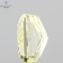 0.30 CT Radiant Shape Natural Diamond Yellow Color VS2 Clarity (3.91 MM)