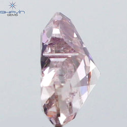 0.14 CT Heart Shape Natural Diamond Pink Color SI2 Clarity (3.41 MM)