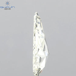 0.80 CT Pear Shape Natural Diamond White Color VS1 Clarity (8.65 MM)