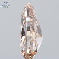 0.13 CT Pear Shape Natural Diamond Pink Color VS1 Clarity (4.13 MM)