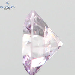 0.05 CT Round Shape Natural Diamond Pink Color VS2 Clarity (2.43 MM)