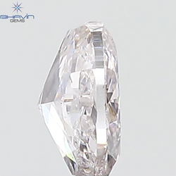 GIA Certified 0.41 CT Oval Shape Natural Diamond Pink Color I2 Clarity (5.10 MM)