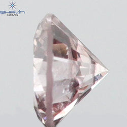 0.04 CT Round Shape Natural Diamond Pink Color SI2 Clarity (2.22 MM)