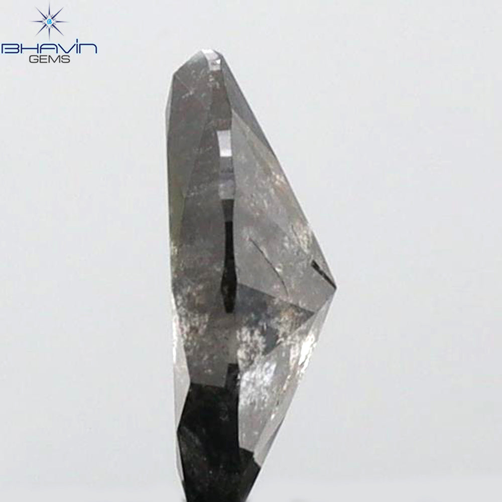0.46 CT Marquise Shape Natural Loose Diamond Salt And pepper Color I3 Clarity (7.07 MM)