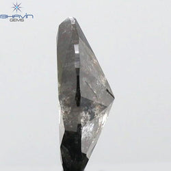 0.46 CT Marquise Shape Natural Loose Diamond Salt And pepper Color I3 Clarity (7.07 MM)