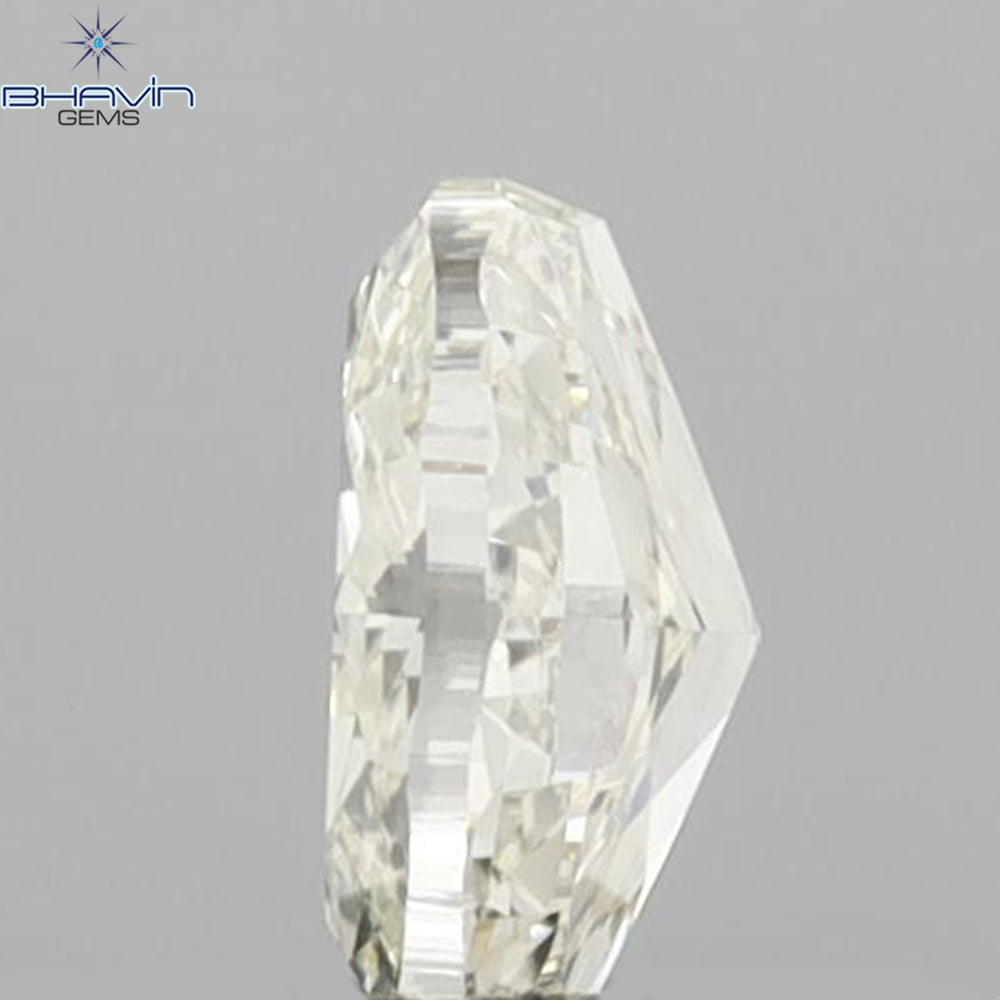 0.41 CT Oval Shape Natural Diamond Yellow Color VVS1 Clarity (5.18 MM)