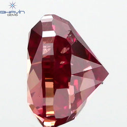 0.49 CT Heart Shape Natural Loose Diamond Pink Color VS2 Clarity (4.90 MM)