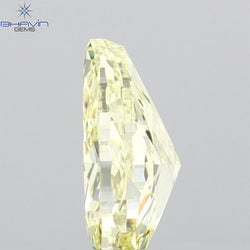 0.47 CT Pear Shape Natural Diamond Yellow Color VS1 Clarity (6.03 MM)