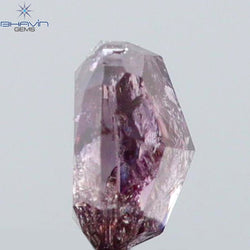 0.21 CT Cushion Shape Natural Diamond Pink Color I2 Clarity (3.47 MM)
